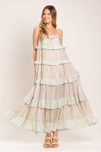 DUNE SERENA WOVEN MIDI DRESS Flying Tomato