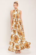 HONEY LUXE WOVEN MAXI DRESS Flying Tomato