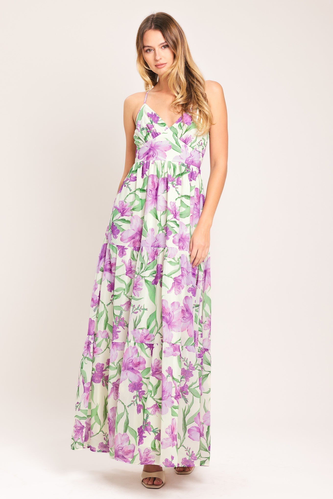 GARDEN SWEETHEART WOVEN MAXI DRESS Flying Tomato