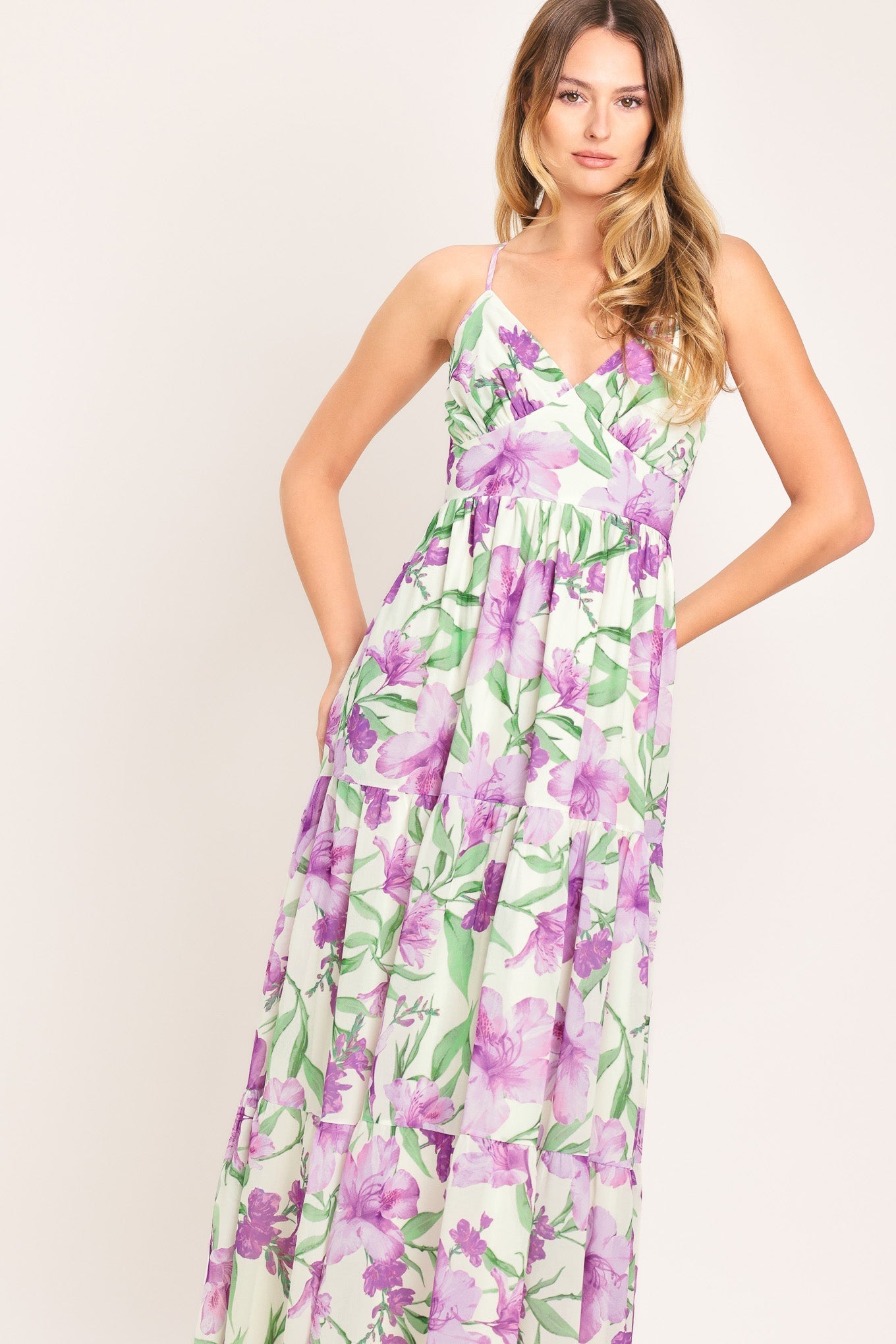 GARDEN SWEETHEART WOVEN MAXI DRESS Flying Tomato