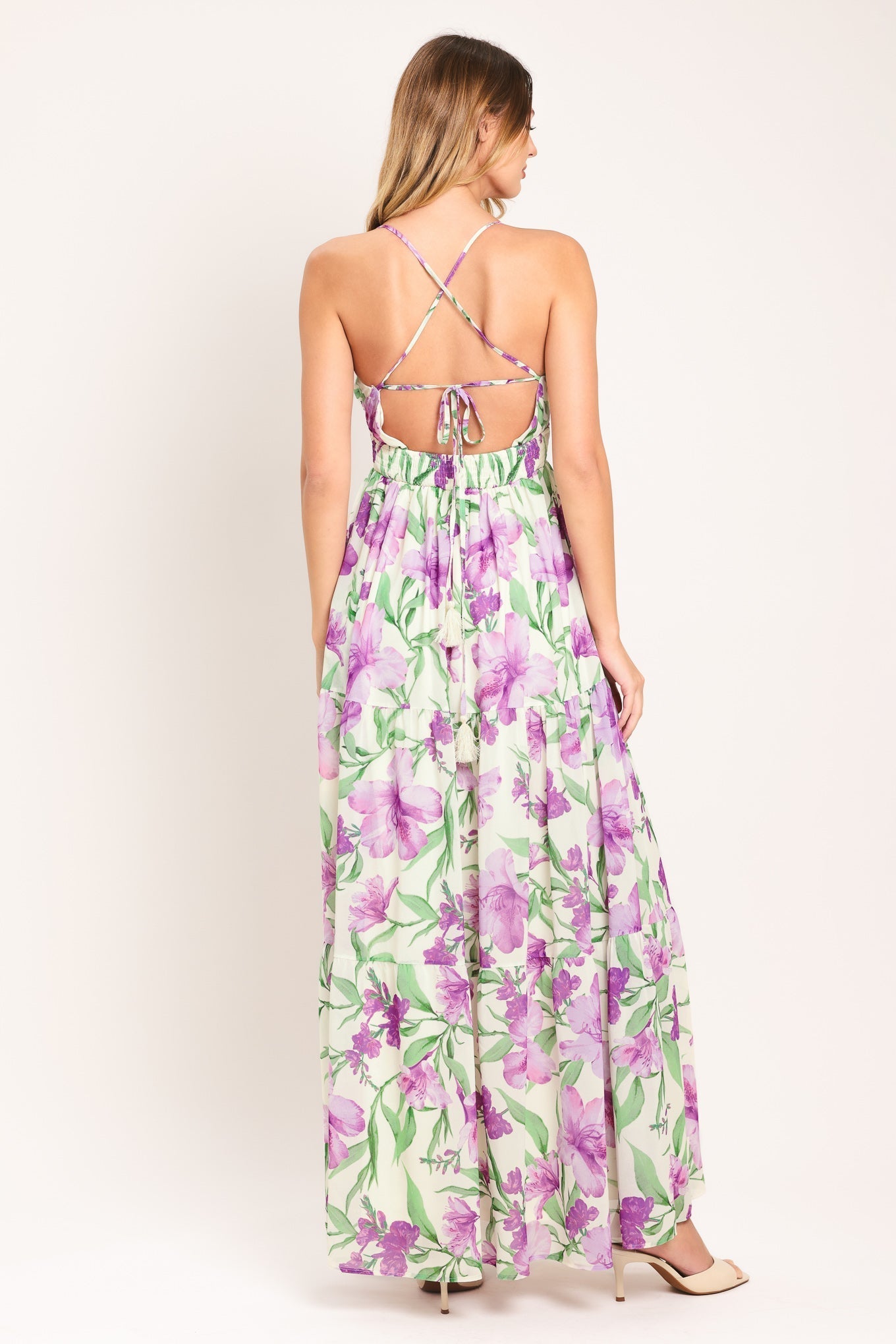 GARDEN SWEETHEART WOVEN MAXI DRESS Flying Tomato