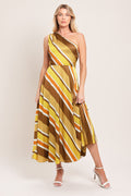 SOFT SUNSHINE WOVEN MIDI DRESS Flying Tomato