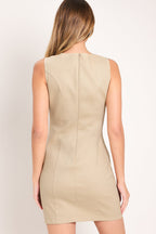ELEGANT TOUCH WOVEN MINI DRESS Flying Tomato
