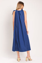 COASTAL EASE WOVEN MIDI DRESS Flying Tomato
