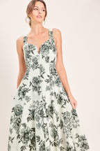 FOREVER YOUNG WOVEN MIDI DRESS Flying Tomato