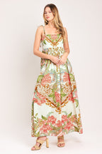 SUMMER OASIS WOVEN ANKLE DRESS Flying Tomato