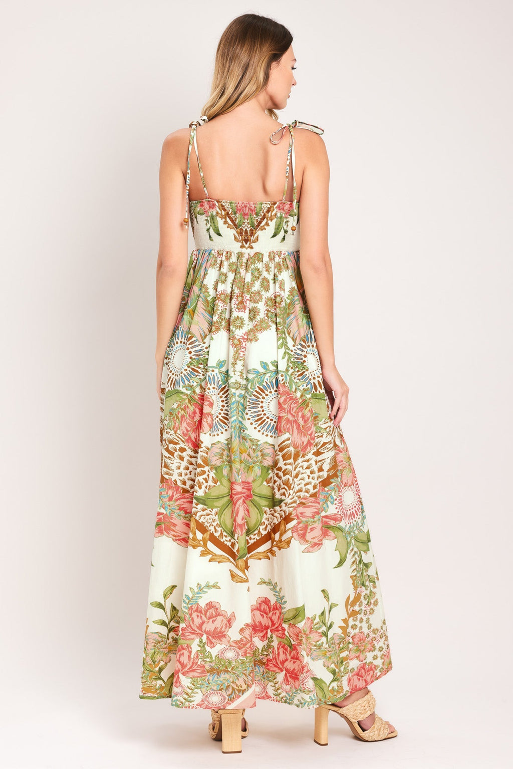 SUMMER OASIS WOVEN ANKLE DRESS Flying Tomato