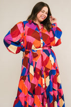 WISE WOMAN WOVEN MIDI DRESS Flying Tomato
