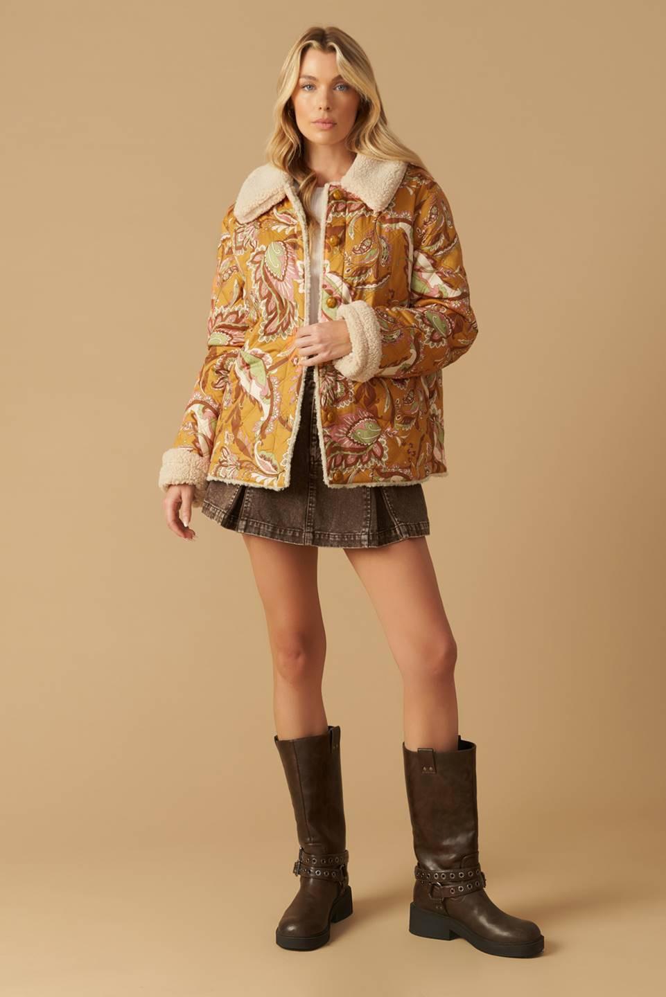 STAY THE SAME QUILT JACKET Flying Tomato