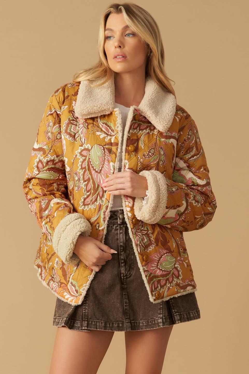 STAY THE SAME QUILT JACKET Flying Tomato