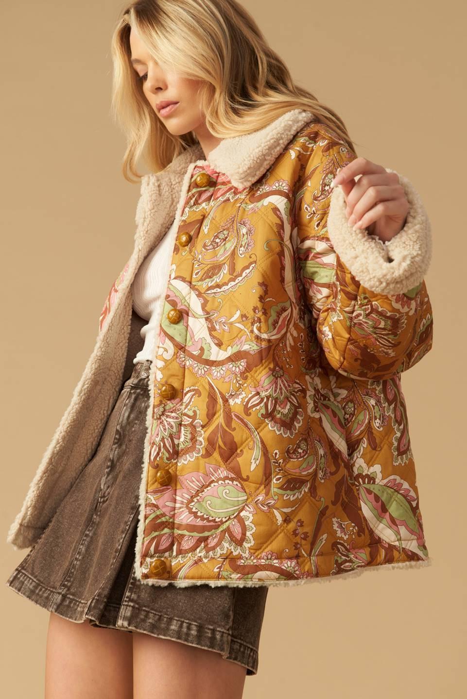 STAY THE SAME QUILT JACKET Flying Tomato