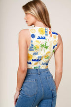 BON VOYAGE WOVEN VEST Flying Tomato