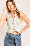 EVERYDAY CHIC WOVEN VEST Flying Tomato