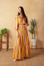LIGHT UP MY LIFE POPLIN MAXI SKIRT Flying Tomato