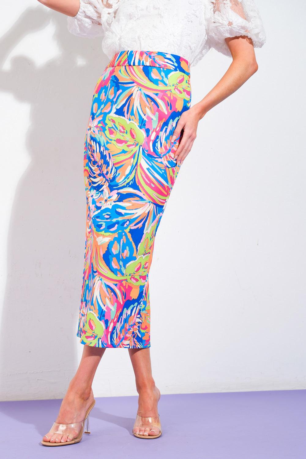SWEETIE STATUS PONTI PENCIL SKIRT Flying Tomato
