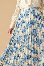 STARS IN MY HEART WOVEN MIDI SKIRT Flying Tomato