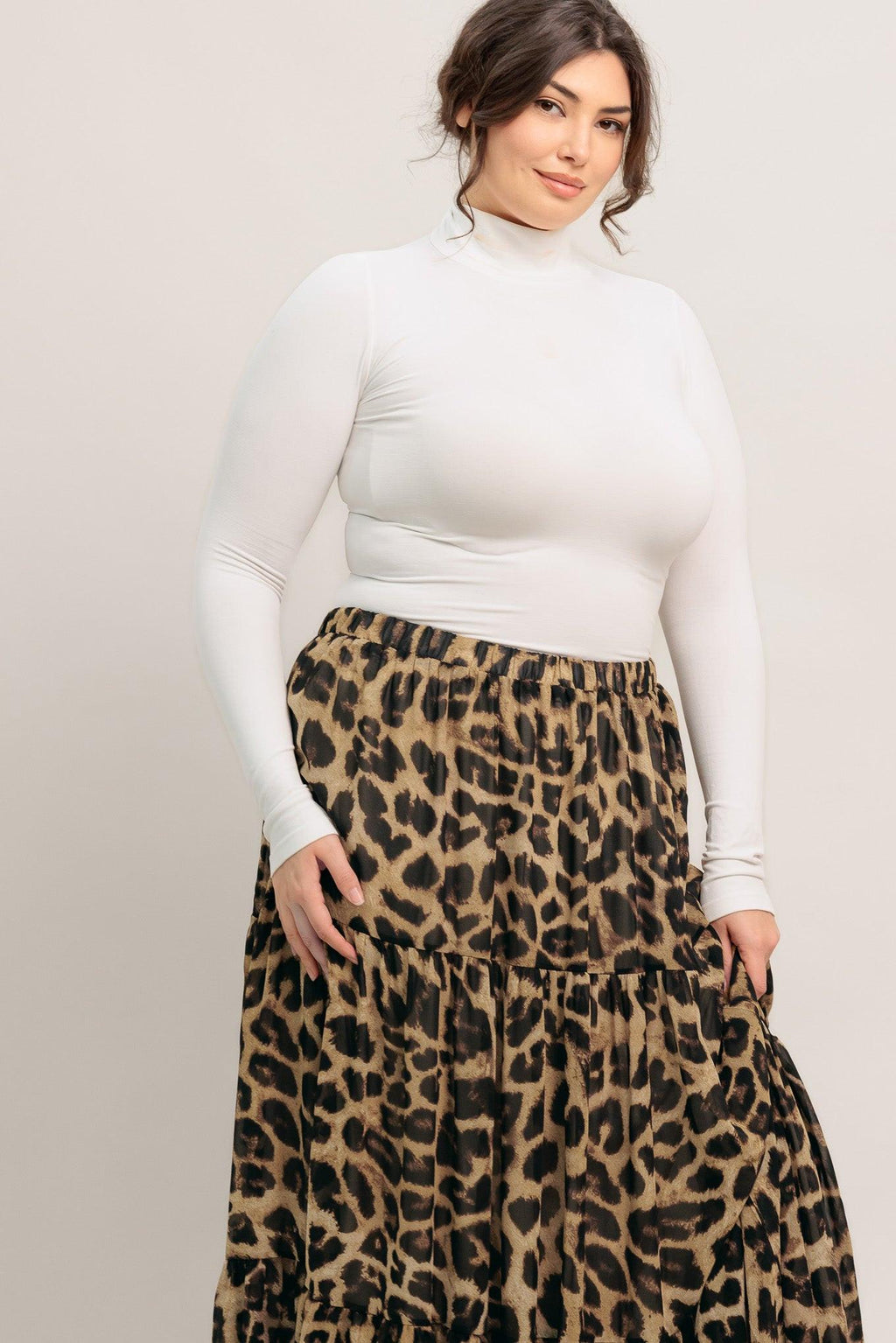 SEASONLESS STYLING WOVEN MAXI SKIRT Flying Tomato