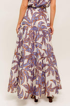 PETAL WALTZ WOVEN MAXI SKIRT Flying Tomato