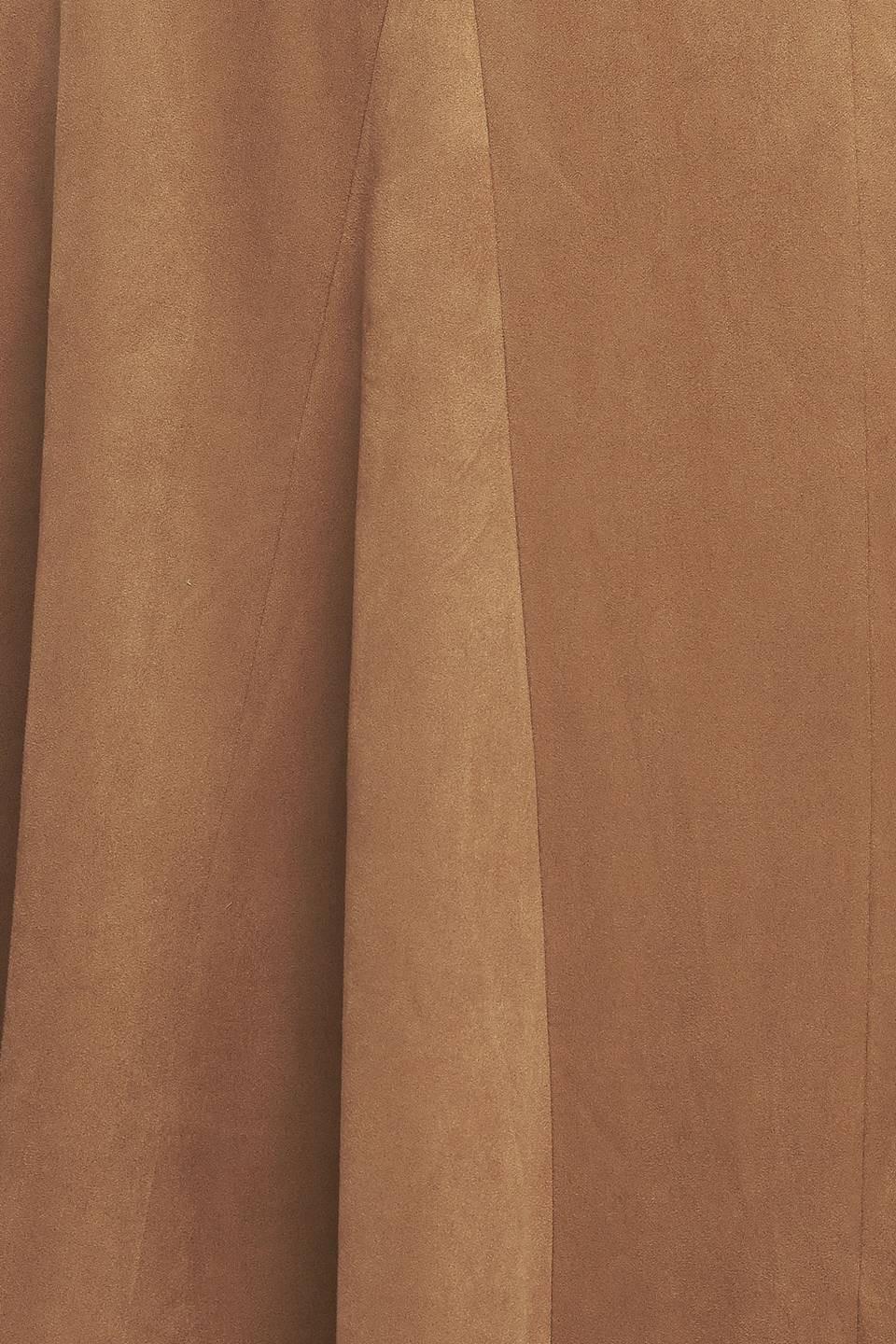 URBAN CHIC FAUX SUEDE MIDI SKIRT Flying Tomato