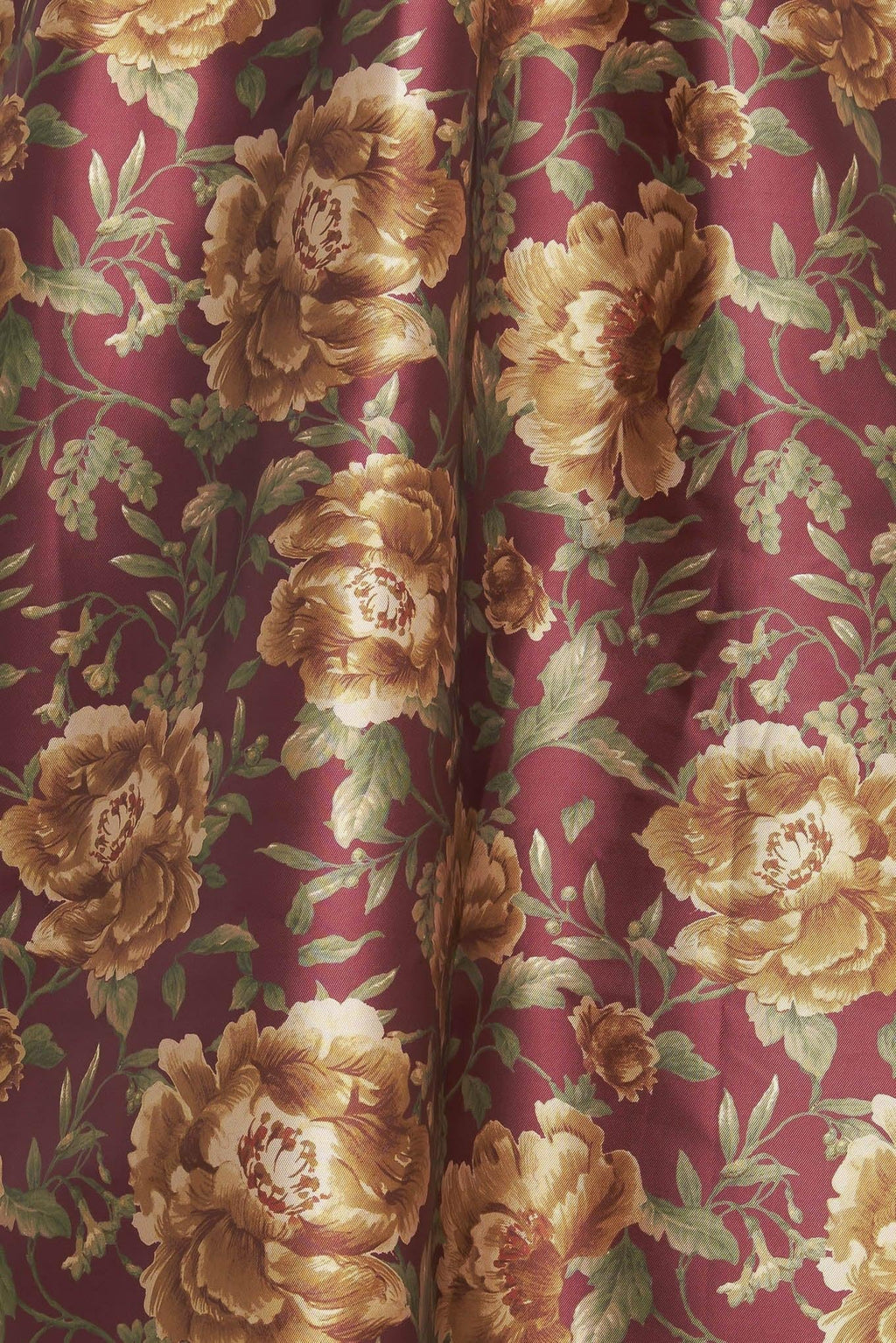 EVENING BOTANICALS WOVEN FULL MIDI SKIRT Flying Tomato