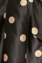 MOONLIGHT DOTS WOVEN FULL MIDI SKIRT Flying Tomato
