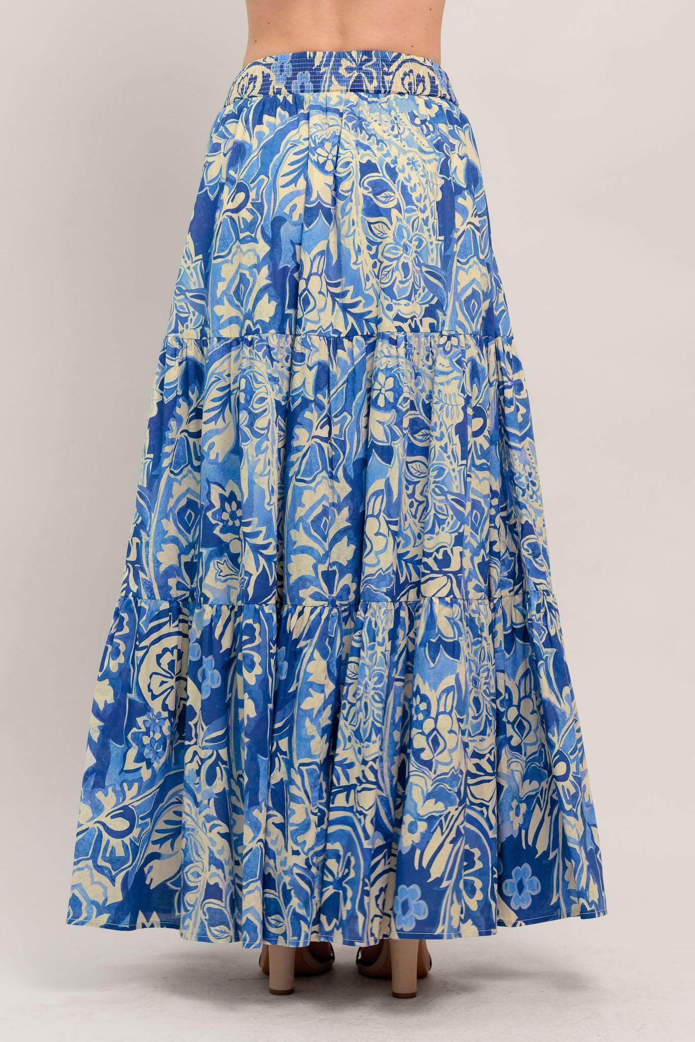 SO READY FOR A GETAWAY MAXI SKIRT Flying Tomato