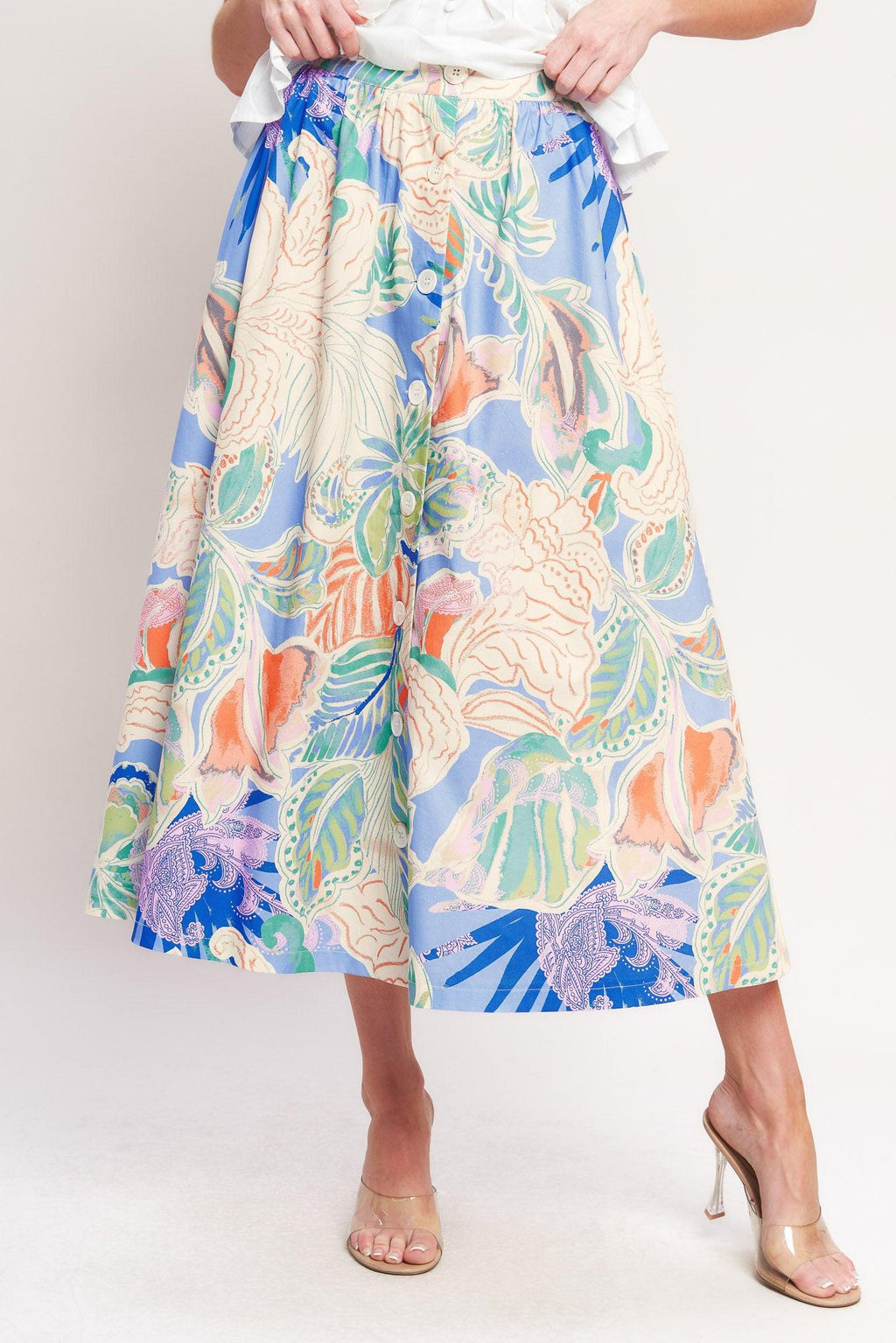 MADE FOR DAYDREAMS WOVEN FULL SKIRT Flying Tomato