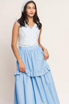 YOU’RE GOING TO LOVE WOVEN MIDI SKIRT Flying Tomato
