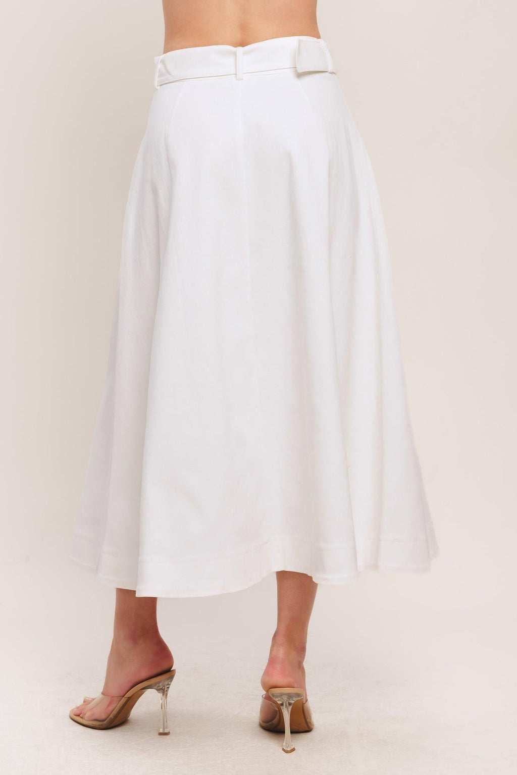 EASY WEAR WESTERN WOVEN MIDI SKIRT Flying Tomato