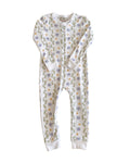 Dreaming of Dreidels Hanukkah Pima Cotton Zip Up Pajamas- FINAL SALE