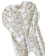 Dreaming of Dreidels Hanukkah Pima Cotton Zip Up Pajamas- FINAL SALE Smockingbird