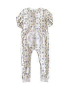 Dreaming of Dreidels Hanukkah Pima Cotton Zip Up Pajamas- FINAL SALE Smockingbird