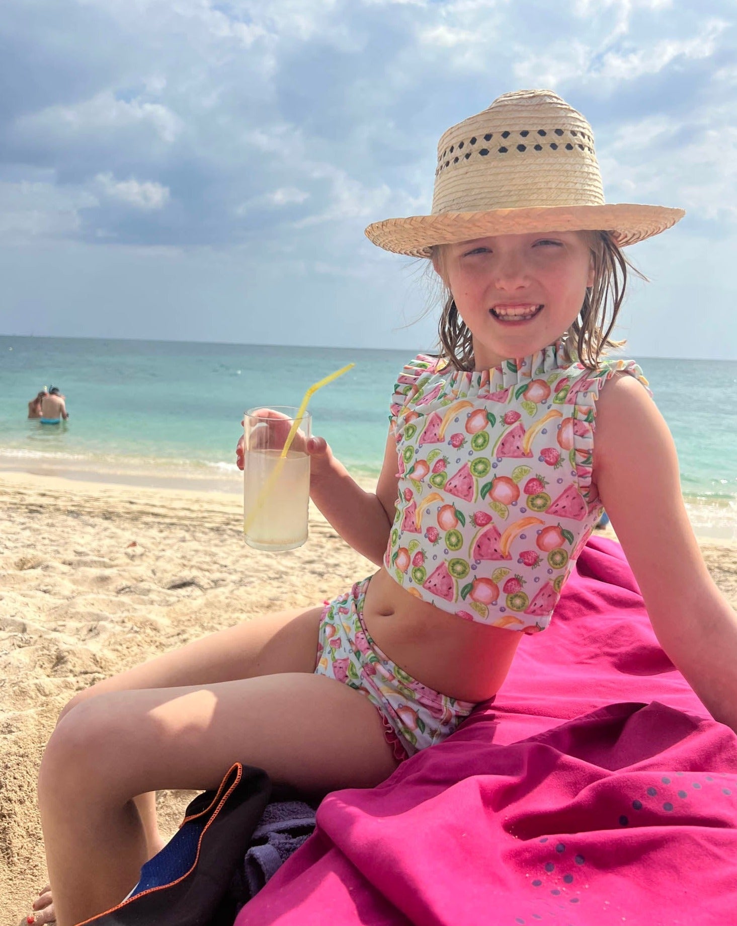 Tropical Fruit Tankini-FINAL SALE Smockingbird
