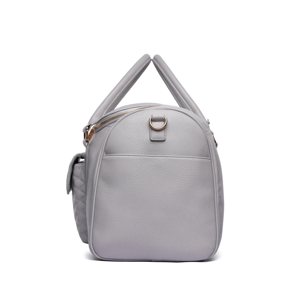 Weekender Travel Bag | Stone Grey Luli Bebe