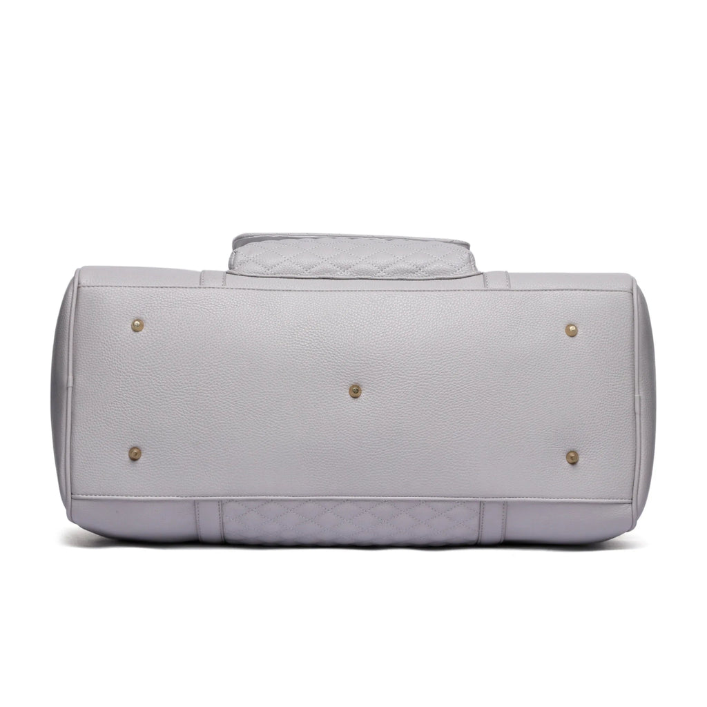 Weekender Travel Bag | Stone Grey Luli Bebe