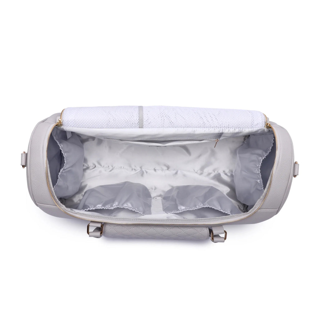 Weekender Travel Bag | Stone Grey Luli Bebe