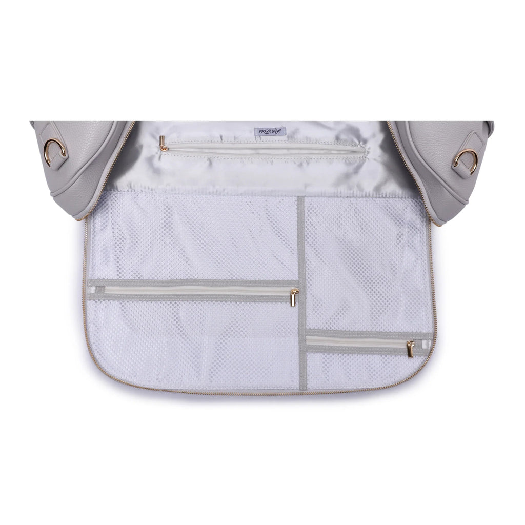 Weekender Travel Bag | Stone Grey Luli Bebe