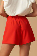 OFF TO TOMORROW WOVEN SKORT Flying Tomato