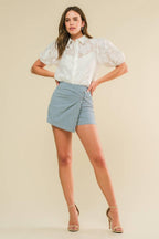 AFTERNOON SUNDANCE WOVEN SKORT Flying Tomato
