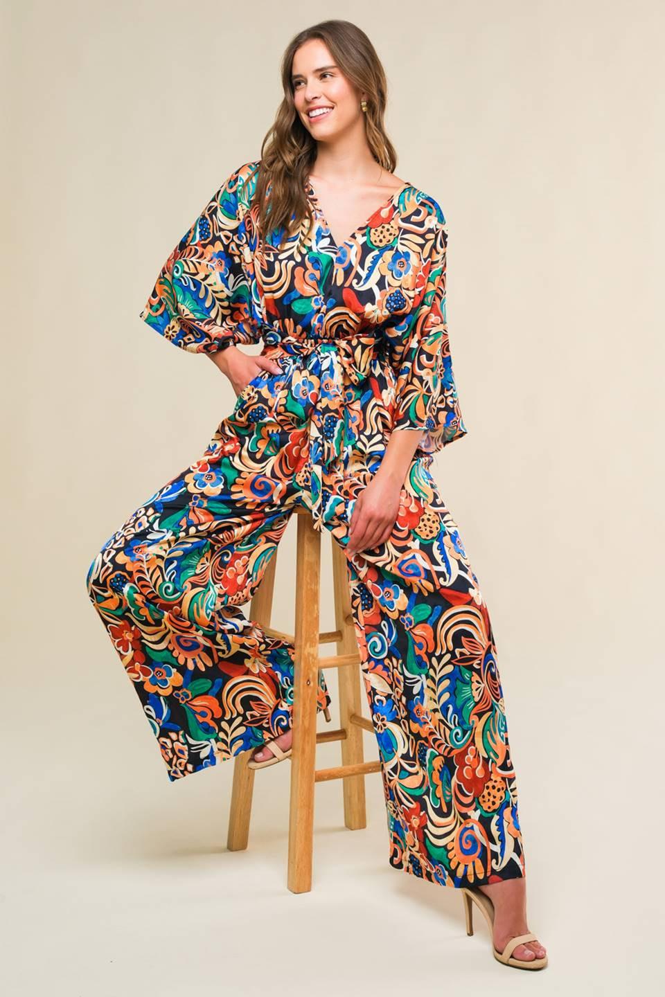 SKYLINE GRACE WOVEN JUMPSUIT Flying Tomato