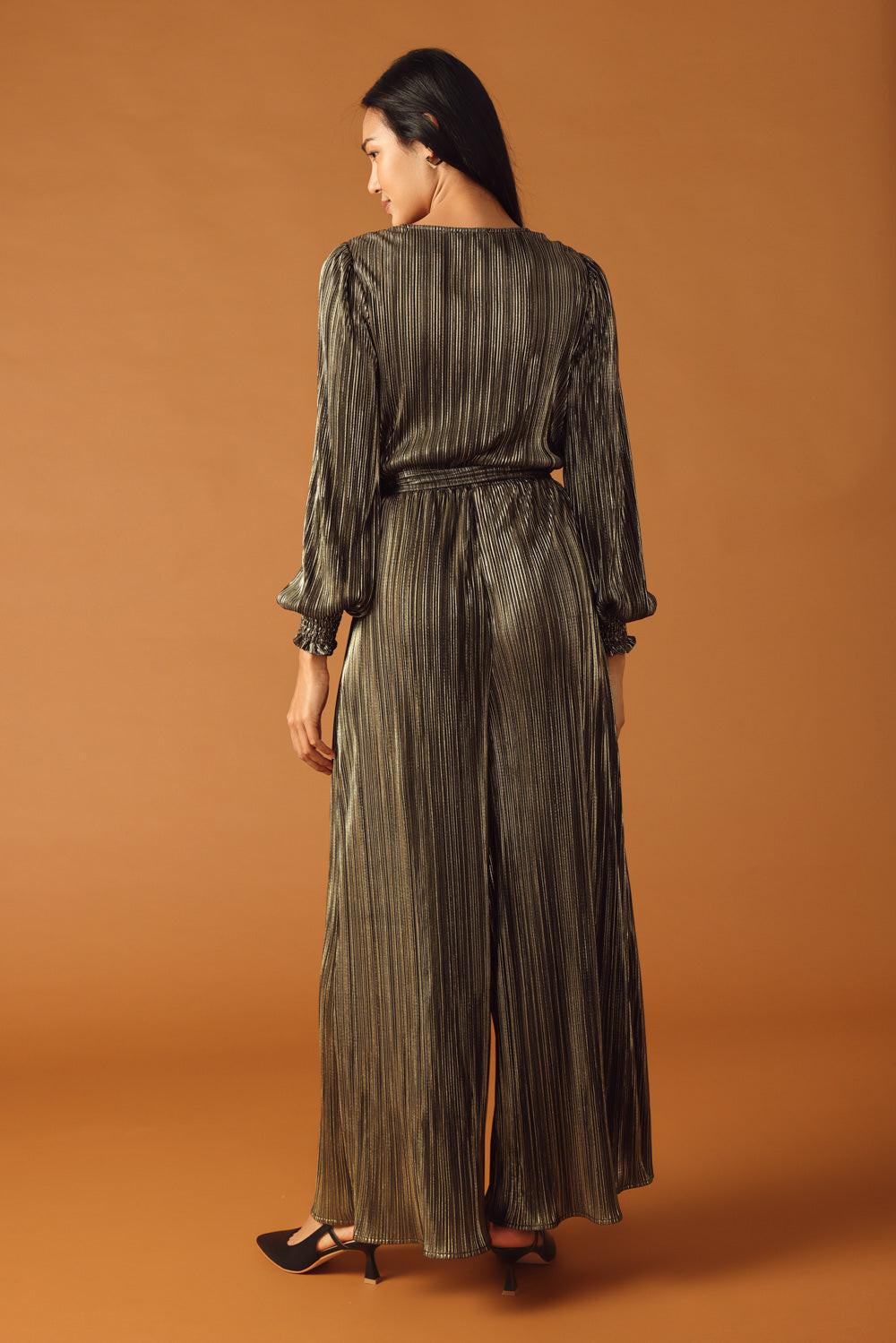 MOMENTS OF CLARITY WOVEN JUMPSUIT Flying Tomato