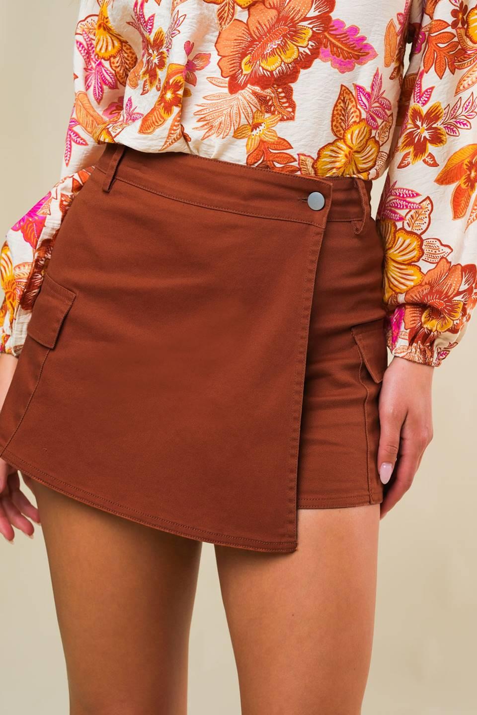 THE WAY OUT TWILL SKORT Flying Tomato