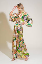 RIPPLE EFFECT WOVEN JUMPSUIT Flying Tomato