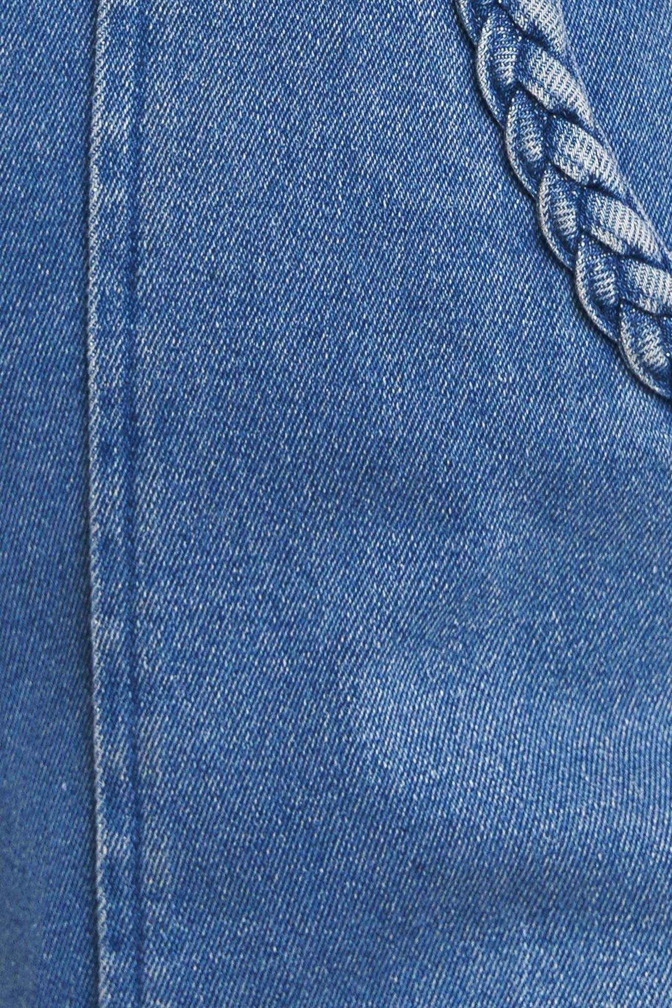 CATCH YOUR GAZE DENIM JUMPSUIT Flying Tomato