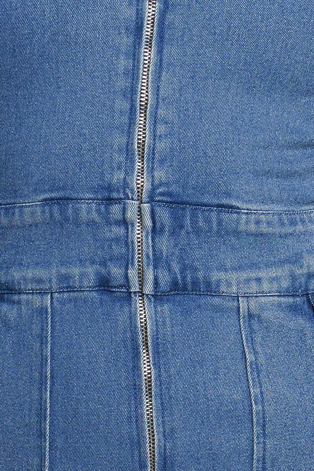 CATCH YOUR GAZE DENIM JUMPSUIT Flying Tomato