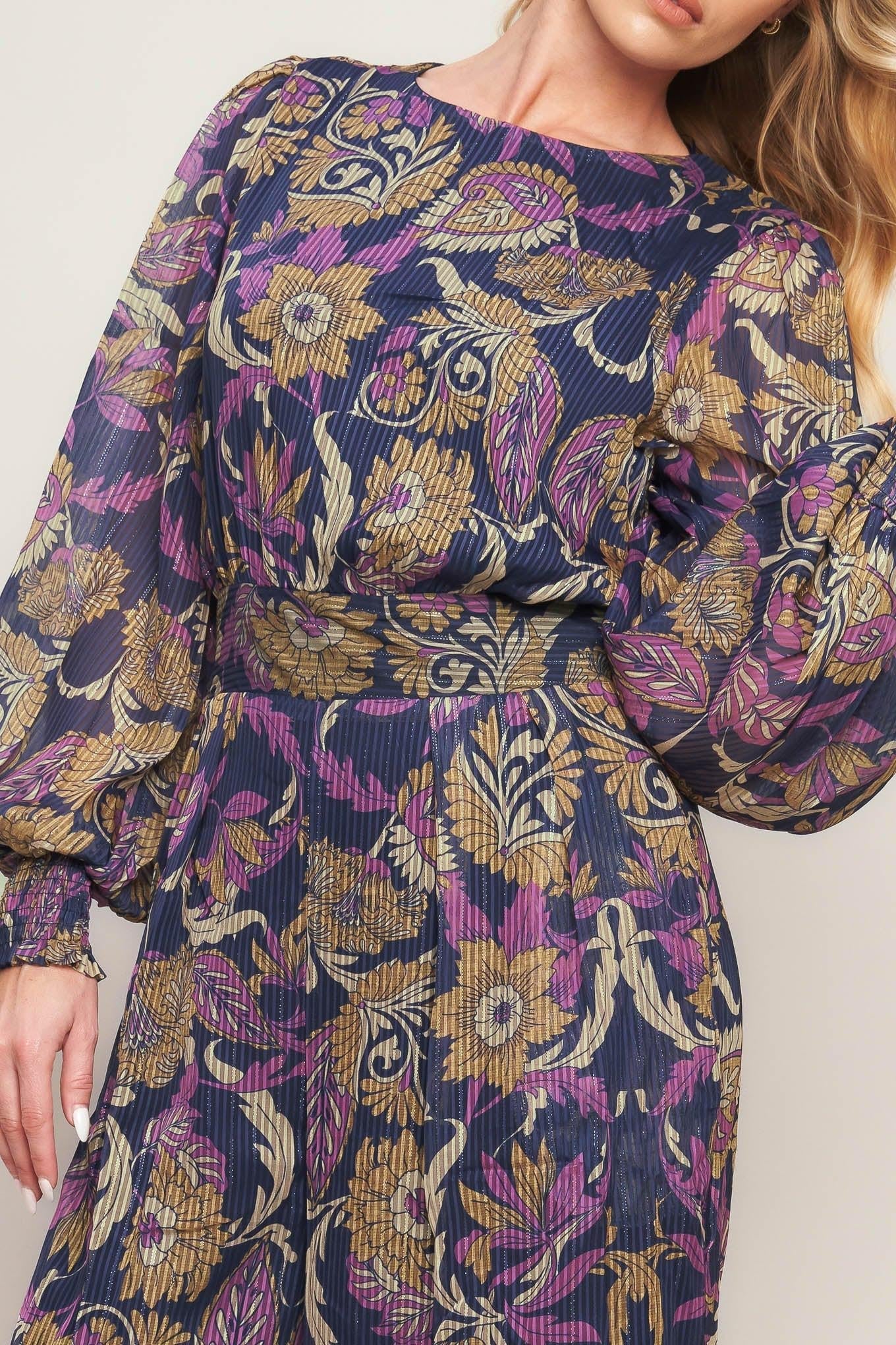 WHISPERING PINES WOVEN JUMPSUIT Flying Tomato