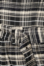 SAND DUNE WOVEN PLAID JUMPSUIT Flying Tomato