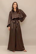 SUGAR BROWNIE WOVEN JUMPSUIT Flying Tomato