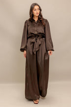 SUGAR BROWNIE WOVEN JUMPSUIT Flying Tomato