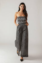 DELICATE TOUCH DENIM JUMPSUIT Flying Tomato